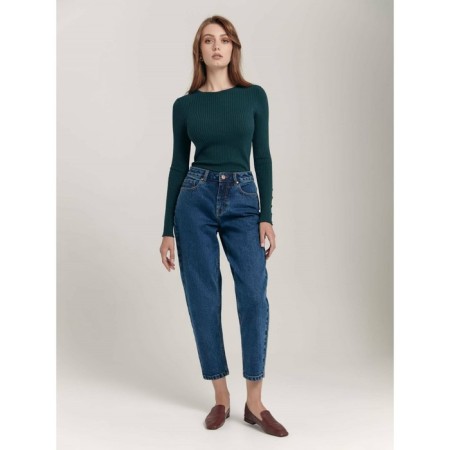 Female jumper in the rubber Conte Elegant, Size S, Royal Green color-2