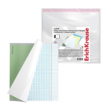 Set of covers PP 10 pcs, 212 x 395 mm, 50 μm, Erichkrause 