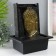The desktop fountain from the network, backlight "Buddha image on the wall" 21.5x17x27.5 cm