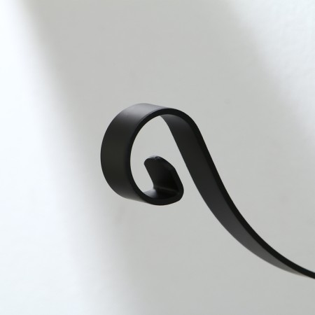 Bracket for kashpo kovaya, 28 cm, metal, black-7