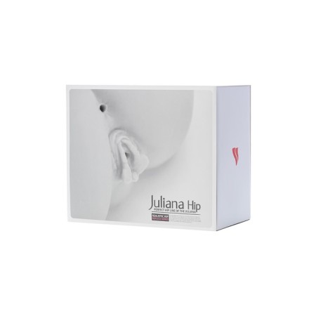 Masturbator Realistic Kokos Juliana HIP with vibration and rotation, 23 cm, bodily color-10