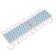 SMD5730 LED module, 2.4 W, COB, 220 LM, IP65, 6500K, 12 V white, set 20 pcs.