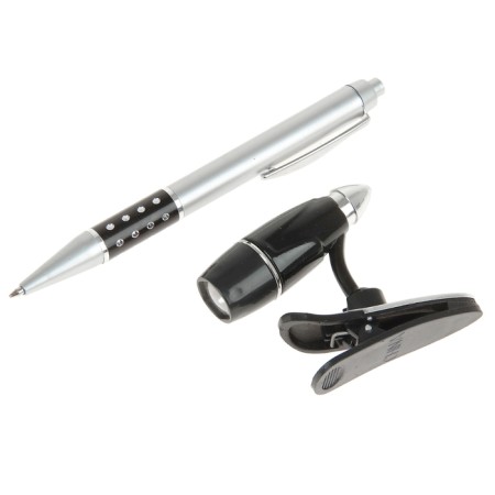 Gift set 2B1: pen, flashlight-panel-1