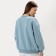 Women's sweatshirt was launched, wormwood, size 44 (s)