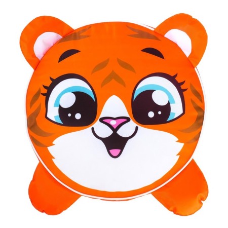 Tiger toy “Tiger”, soft, 40 × 40 cm, orange color-1