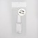 A bottle for storage, with a spray, with a division scale, 30 ml, white/transparent color