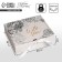 Gift folding box, packaging, "Just for You", 20 x 18 x 5 cm