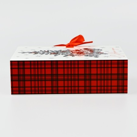 Folding New Year's Box “Cozy Classic”, 16.5 x 12.5 x 5 cm, New Year-3