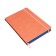Leduced Diary A5, 140l, Cage, leatherette, elastic band, turquoise slice, peach