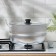 Aluminum pan, 6 l, hemispherical, metal cover