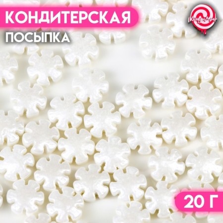 Confectionery Sprinking "Snow Bars", 20 g