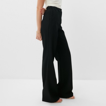 Women's pants Minaku: classic color black, rr 46-2