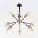 Cutilux Cutilux chandelier CL105295 78x78x64 cm, 9x40W, E14, brown color