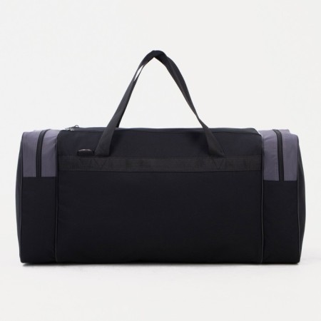 Road bag on lightning, 3 outer pockets, long belt, black/gray color-1