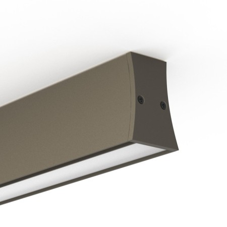 Ceiling light Mantra Hanok, Led, 950lm, 3000k, 406.6x47x68 mm, brown color-1