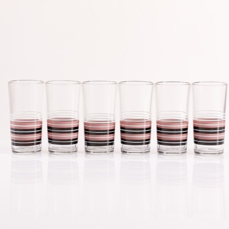 Set for juice "Coffee" art painting, 6 glasses 1250/200 ml-9