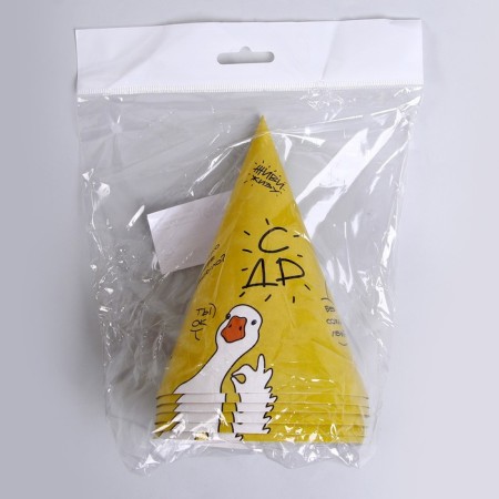 Paper cap “Goose”, in the set 6 pcs-4