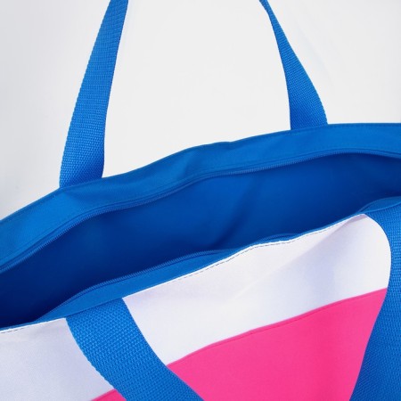 Bager beach on lightning, without lining, blue/pink/white color-2