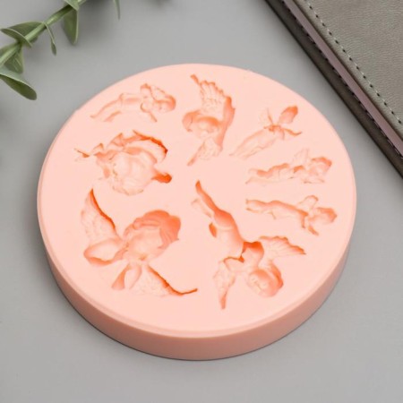 Silicone Mold "Angels" from 1.3x2.6 cm to 2.9x4.6 cm mix-1