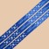Atlase tape “Happy New Year!”, Blue, 2 cm × 25 yards (22.5 m)