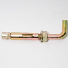 Steelrex anchor bolt, with a M-shaped hook, galvanized, 10x60 mm, 50 pcs