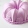 The form for baking the share "German cupcake. Celebration ", silicone, 22 × 22 × 8.5 cm, lilac color