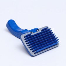 Pucrhee plastic with self -cleaning is large, 12 x 20 cm, blue