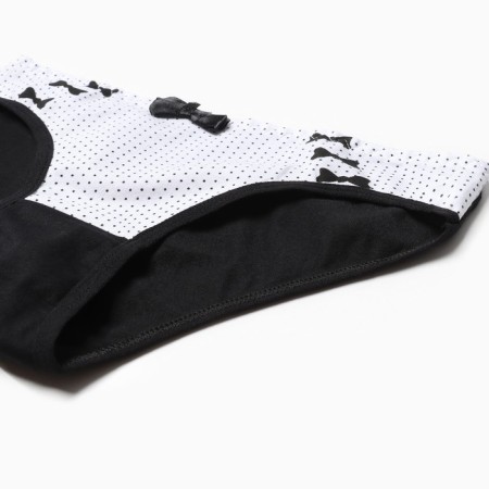 Women's cowards, black color, size 44-46-1
