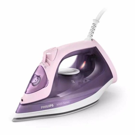 PHILIPS DST3020/30 iron, ceramic sole, 2200 watts, 35 g/min, 300 ml, purple