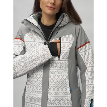 Ski suit female, size 42, white color-26