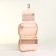 Cosmetic bag on lightning, pink color