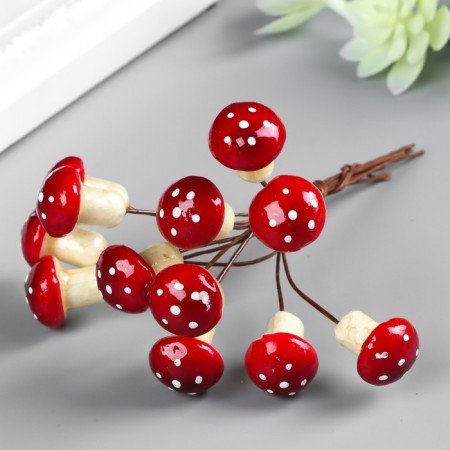 Decor for creativity "Flyness" 1 set = 1 bouquet = 12 colors mix 11x1.5 cm