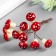 Decor for creativity "Flyness" 1 set = 1 bouquet = 12 colors mix 11x1.5 cm
