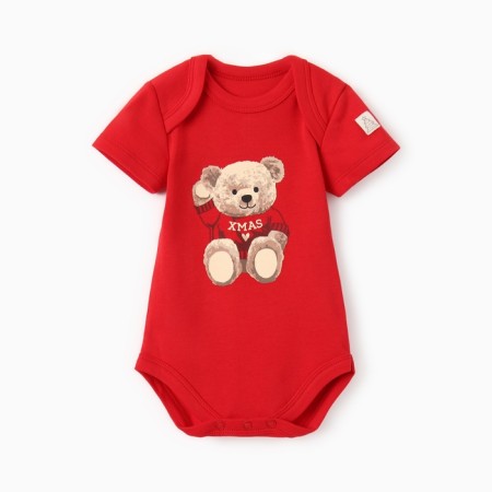 New Year. Boda Kroshka I "New Year cubs", height 80-86 cm, red