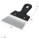 Facade Sibin 10083-15, plastic handle, stainless steel, 150 mm