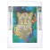 Diamond mosaic with full filling on the canvas "Leopard", 20 x 30 cm