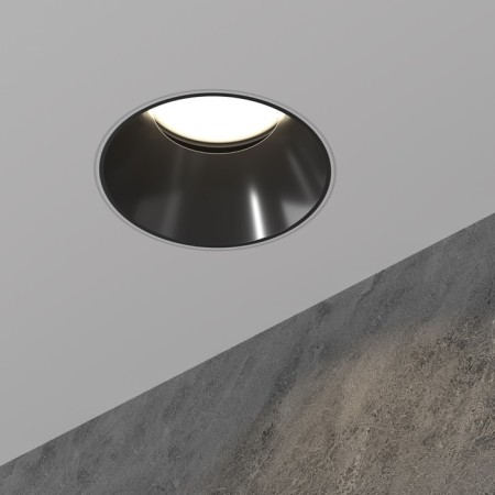 The built-in lamp Technical DL051-U-2WB, 1x10W, 10.2x10.2x3.7 cm, GU10, color white-black-8