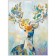 Reproduction of the picture "Multi-colored deer No. 1", 50x70 cm, frame 20-001d