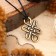 Amulet "Longevity Knot" (symbol of energy equilibrium), 68cm