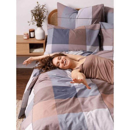 Bed Lowworm euro Cozy Evening, size 200x214 cm, 215x220 cm, 70x70 cm - 2 pcs