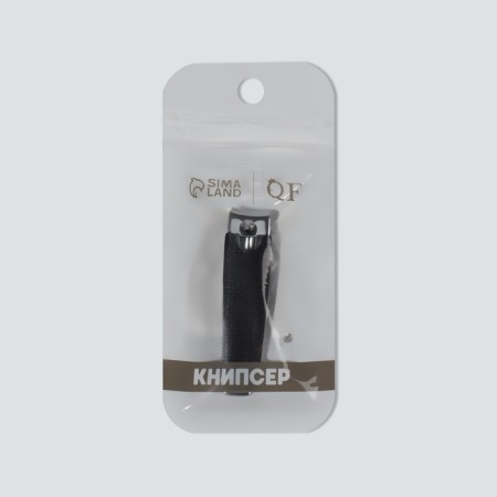 Kusachki-nipper manicure, 6.2 × 1.7 cm, black/silver color-4