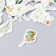 Stickers for creativity "Roses and fruits" set 46 pcs 4.4x4.4x1.1 cm