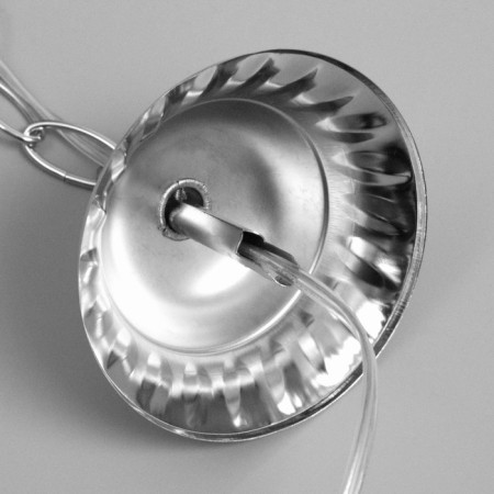 Suspension "Diamond" 1x40W E27 Chrome Model: 2829736-7