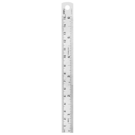Steel line Deli DL8015Y 118991, Stainless, 150 mm