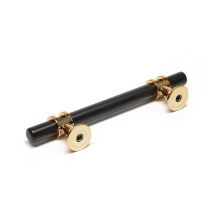 CAPPIO RSC003 RECOLILING, M/O 96 mm, D = 12 mm, black color with gold, 4 pcs.-6