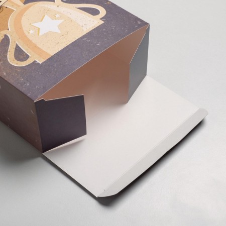 Gift folding box, packaging, “champion”, 16 x 23 x 7.5 cm-4