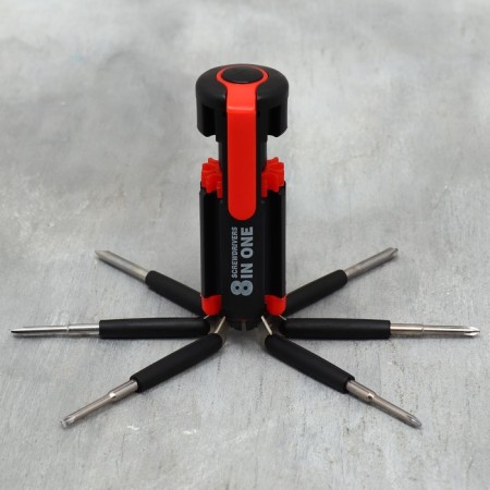 A set of auto accessories 2 in 1 "Golden Driver": a multi -tunnel and a flashlight on the head-14
