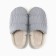 Male slippers, size 42-43, gray color