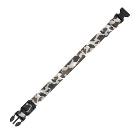 Collar with Militari's backlight 3 glow modes size M, Osh 32-50 x 2.5 cm gray gray-6