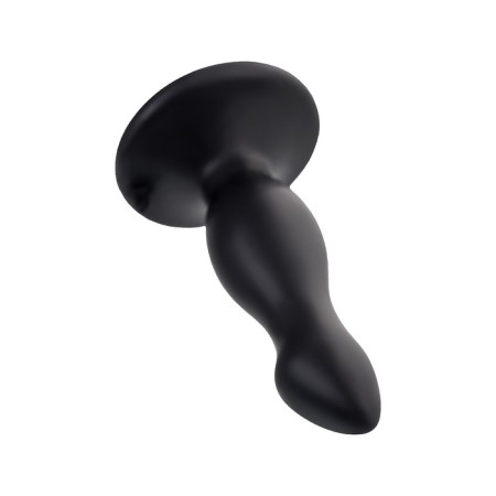 Anal plug Toyfa Popo Pleasure Antlia, silicone, black, 10.5 cm-4